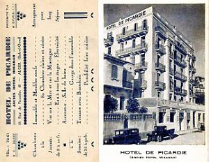 ALGER-BAB-EL-OUED - RUE DE PICARDIE 60 - HOTEL 